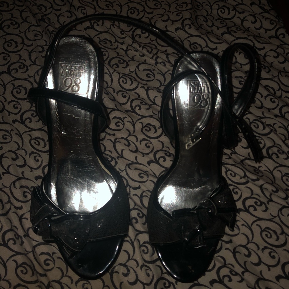 Black heels